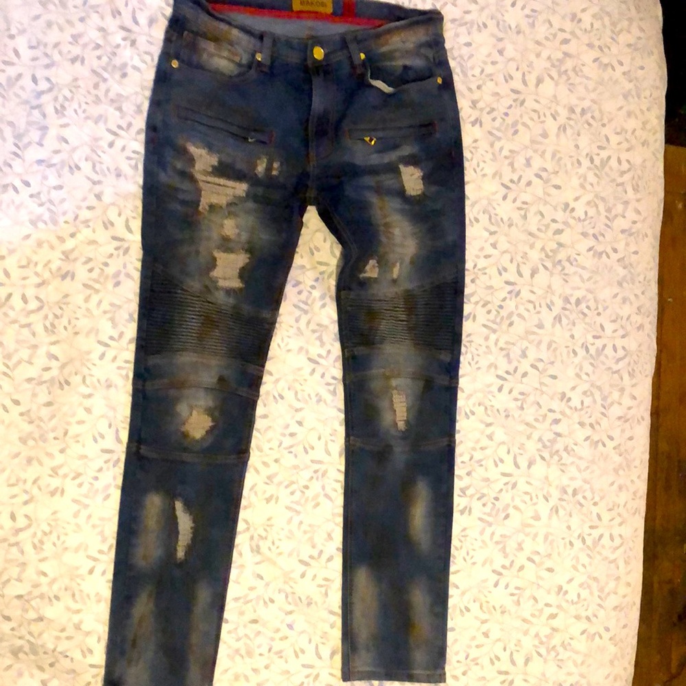 Makobi Denim jeans Mens 34x32